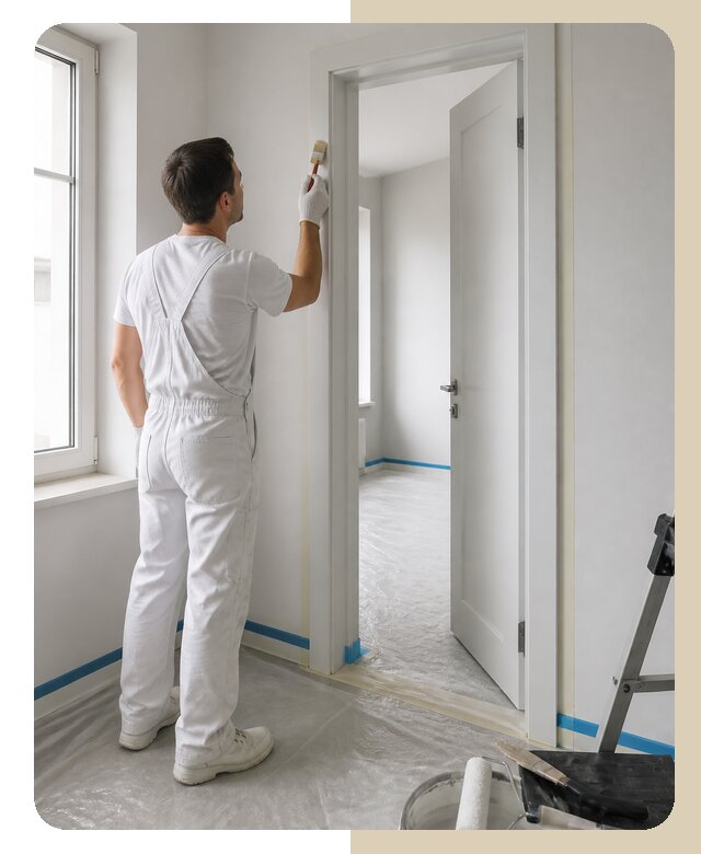 Покраска дверных откосов в Изобильном по цене от 4675 р. | ДвериЛегко-Збл